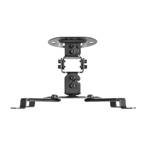 AISENS SOPORTE TECHO UNIVERSAL GIRATORIO INCLINABLE PARA PROYECTOR 13.5KG NEGRO
