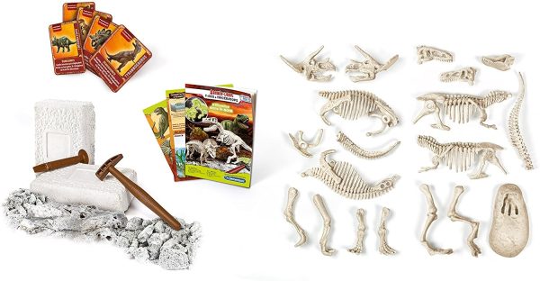 ARQUEOJUGANDO 2 EN 1 T-REX Y TRICERATOPS FLUORESCENTE - Image 2