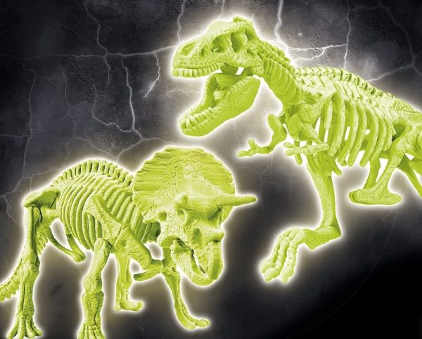 ARQUEOJUGANDO 2 EN 1 T-REX Y TRICERATOPS FLUORESCENTE - Image 5