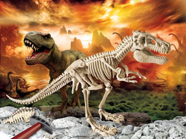 ARQUEOJUGANDO EL ESQUELETO DEL GRAN T-REX 40CM - Image 3