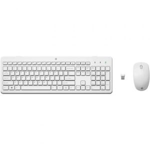 Teclado y Ratón Inalámbricos HP 230/ Blanco