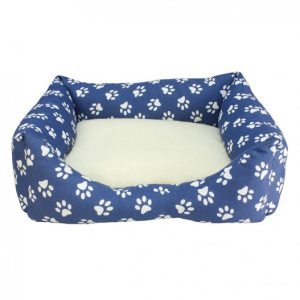 CAMA REDONDA SUAVE GRIS OSCURO 70cm.