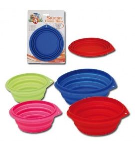 PLATO VIAJE DE SILICONA 1000 ml./18cm.