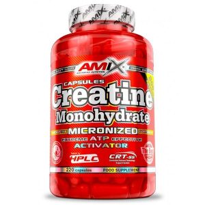 CREATINA MONOHIDRATADA MICRONIZADA - 220 CÁPSULAS