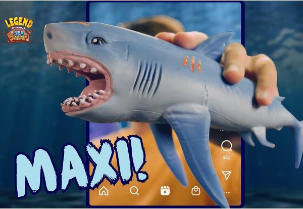 DISPLAY 12 LEGEND OF ANIMALS SEA PREHISTORIC PREDATOR - Image 5