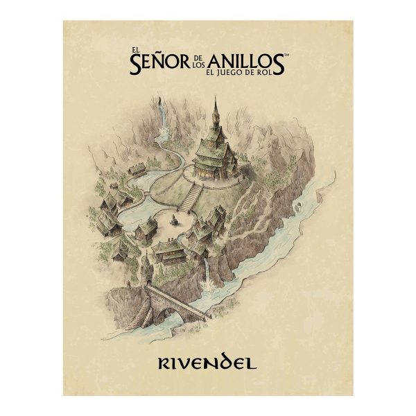 EL SEÑOR DE LOS ANILLOS ROL: PANTALLA Y SUPLEMENTO DE RIVENDEL - Image 3