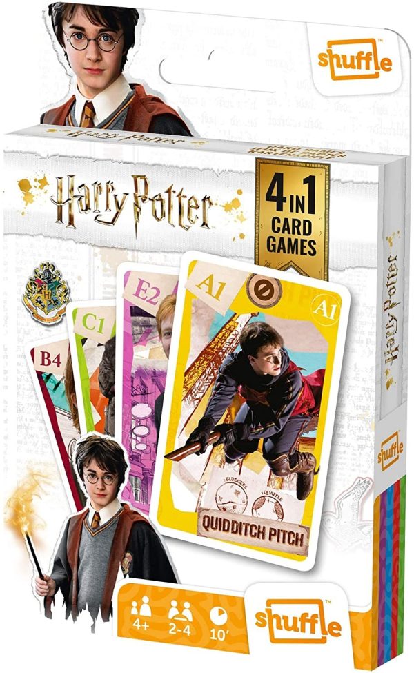 HARRY POTTER BARAJA 4 EN 1
