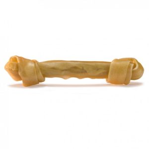 Hueso prensado  Piel Bufalo relleno con tripa 15cm.