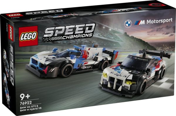 LEGO SPEED CHAMPIONS - COCHES DE CARRERAS BMW M4 GT3 Y BMW M HYBRID V8