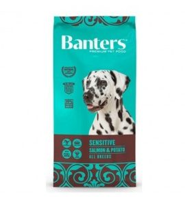 BANTERS DOG SENSITIVE SALMON&POTATO 3 KG.