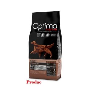 OPTIMA NOVA ADULT MATURE POLLO ARROZ 12 KG.