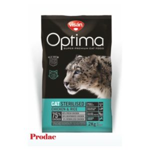 OPTIMA NOVA CAT STERILISED 8 KG.