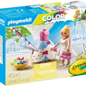 PLAYMOBIL COLOR: DISEÑADORA DE MODA