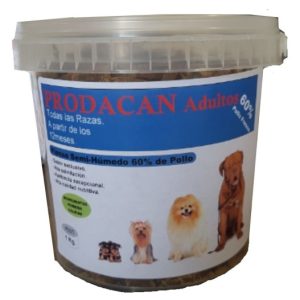 PRODACAN ADULTOS 1 KG. Alimento Natural Semi-Humedo