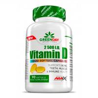 GREENDAY® Vitamin D3 2500 I.U.  90 caps