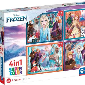 PUZZLE 4 EN 1 FROZEN
