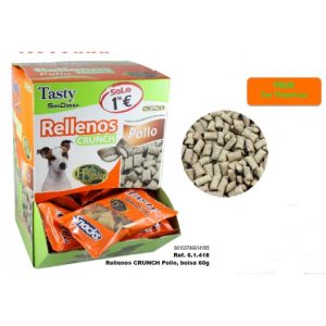 CUORES RAZA PEQUEÑA  60 GR. CAJA 40 UND.