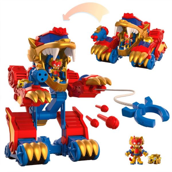 SUPERTHINGS S.12 TIGER TRANSFORMER ROBOT - Image 3