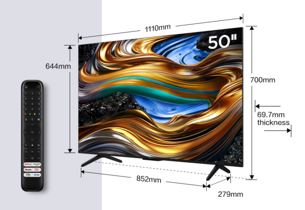 TV TCL 50 50P755 UHD GOOGLETV DOLBY ATMOS