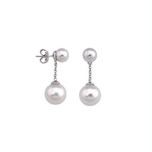 PAR DE BRINCOS MAJORICA OUTLET, PRATA 925