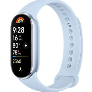 Xiaomi Mi Smart Band 9 Pulsera de Actividad Pantalla AMOLED 1.62" - Bluetooth 5.4 - Mas de 150 Modos Deportivos - Funciones de Vigilancia de la Salud - Ajuste Inteligente del Brillo de la Pantalla - Autonomia hasta 18 Dias - Color Azul