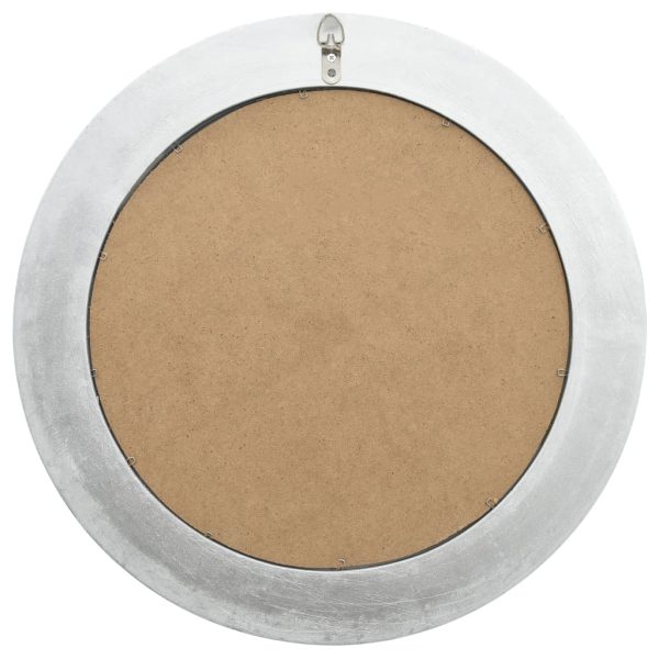 Espelho de parede estilo barroco 50 cm prateado - Image 4