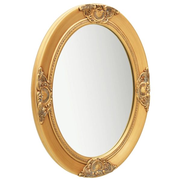 Espelho de parede estilo barroco 50x60 cm dourado - Image 2