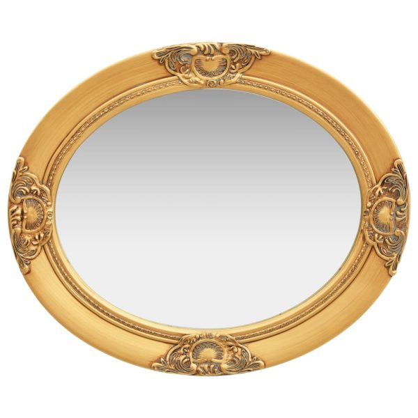 Espelho de parede estilo barroco 50x60 cm dourado - Image 3