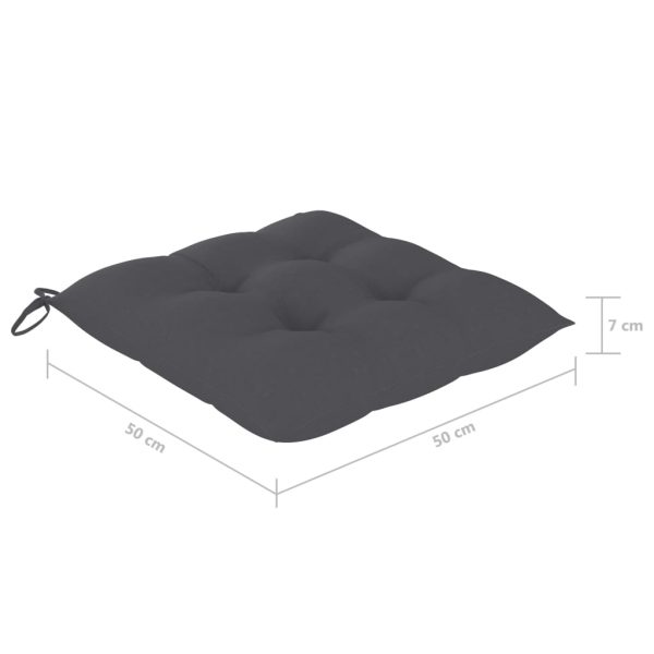 Cadeiras de jardim c/ mesa de centro e almofadões acácia maciça - Image 12