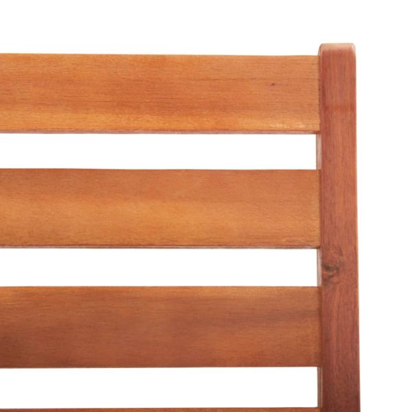Cadeiras de jantar p/ jardim 2 pcs c/ almofadões acácia maciça - Image 7