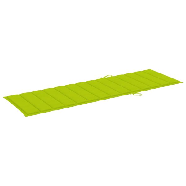 Espreguiçadeira de jardim com mesa e almofadão pinho impregnado - Image 6