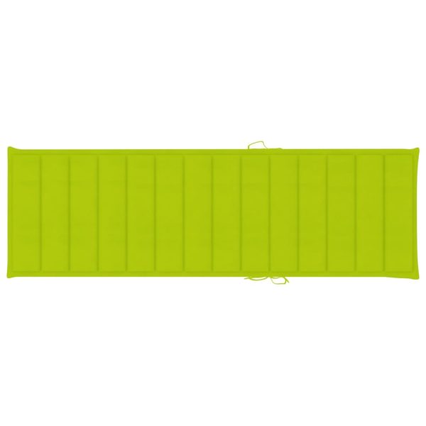 Espreguiçadeira de jardim com mesa e almofadão pinho impregnado - Image 7