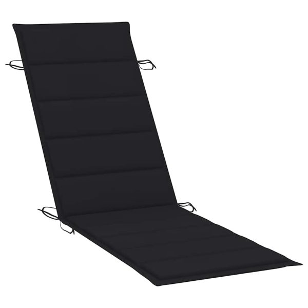 Espreguiçadeiras com mesa e almofadões 2 pcs acácia maciça - Image 11