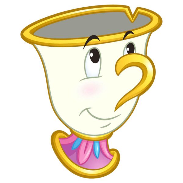Toalla Chip La Bella y la Bestia Disney microfibra - Image 2