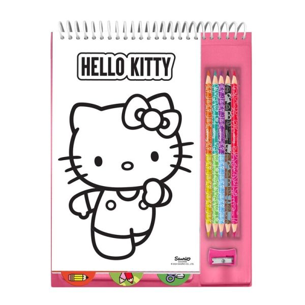 Set colorear lapices Hello Kitty - Image 2