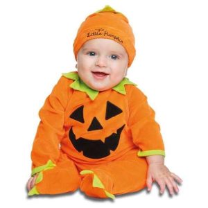 DISFRAZ BEBÉ CALABAZA COTTON TALLA 7-12 MESES