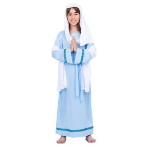 DISFRAZ VIRGEN MARIA TALLA 5-6 AÑOS