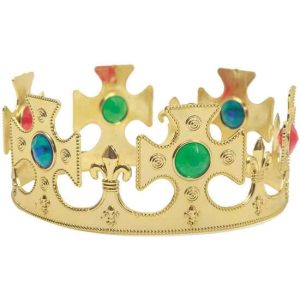CORONA REY COLOR ORO TALLA ÚNICA