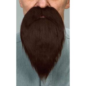 BARBA Y BIGOTE ADULTO MORENO TALLA ÚNICA