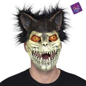 1/2 SKULL FOAM MASK ONE SIZE