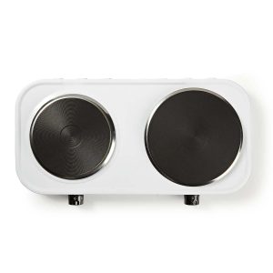NEDIS PLACAS DE COCINA ELECTRICAS  | 2500 W | PROTECCION CONTRA SOBRECALENTAMIENTO | BLANCO