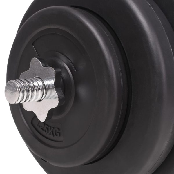 Conjunto de barras e halteres 120 Kg - Image 11