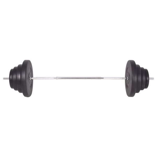 Conjunto de barras e halteres 120 Kg - Image 5