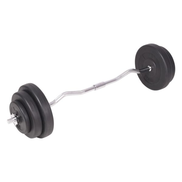 Conjunto de barras e halteres 120 Kg - Image 6