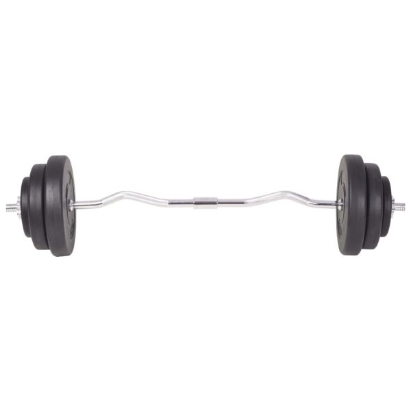 Conjunto de barras e halteres 120 Kg - Image 7