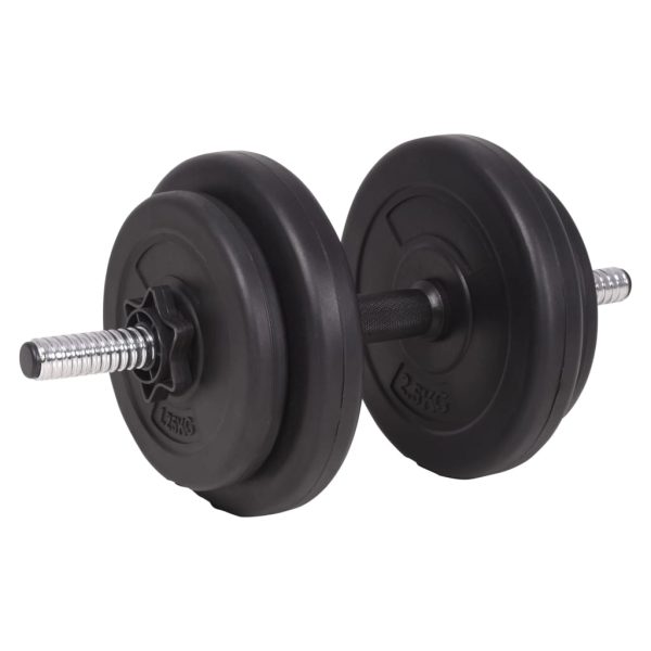 Conjunto de barras e halteres 120 Kg - Image 9