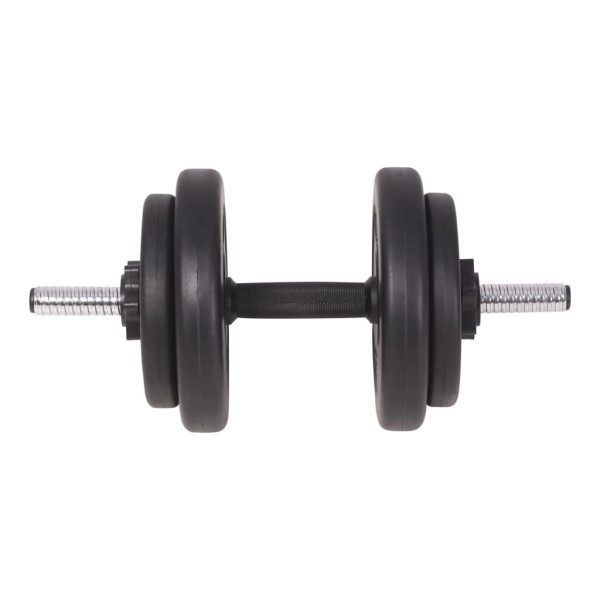 Conjunto de barras e halteres 120 Kg - Image 10