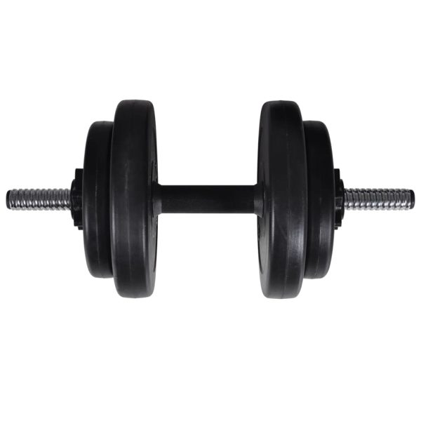 Banco musculação c/ conjunto de barras e halteres 60,5 kg - Image 11