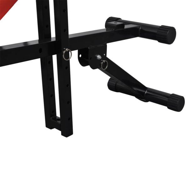 Banco musculação c/ conjunto de barras e halteres 60,5 kg - Image 8