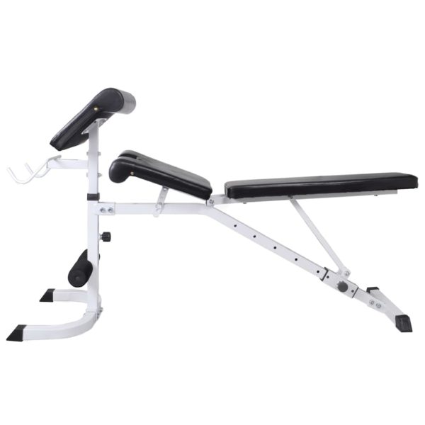 Banco musculação c/ suporte p/ pesos + barras e halteres 60,5kg - Image 6